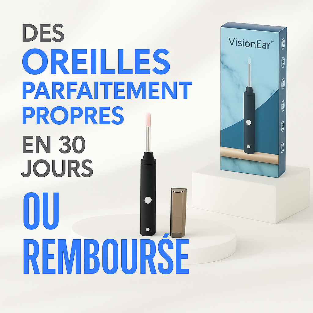 VisionEar™-Nettoyeur d’Oreilles Intelligent HD