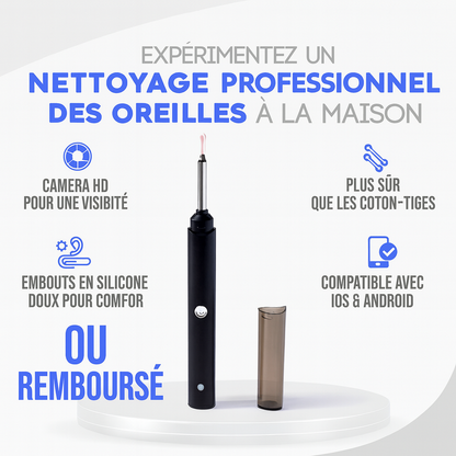 VisionEar™-Nettoyeur d’Oreilles Intelligent HD