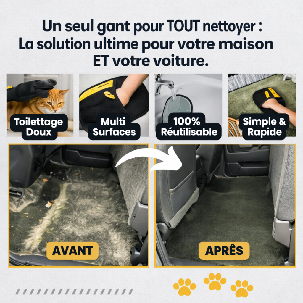 PETLYT™ Gant Anti-Poils