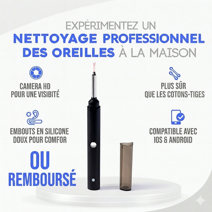 VisionEar™-Nettoyeur d’Oreilles Intelligent HD