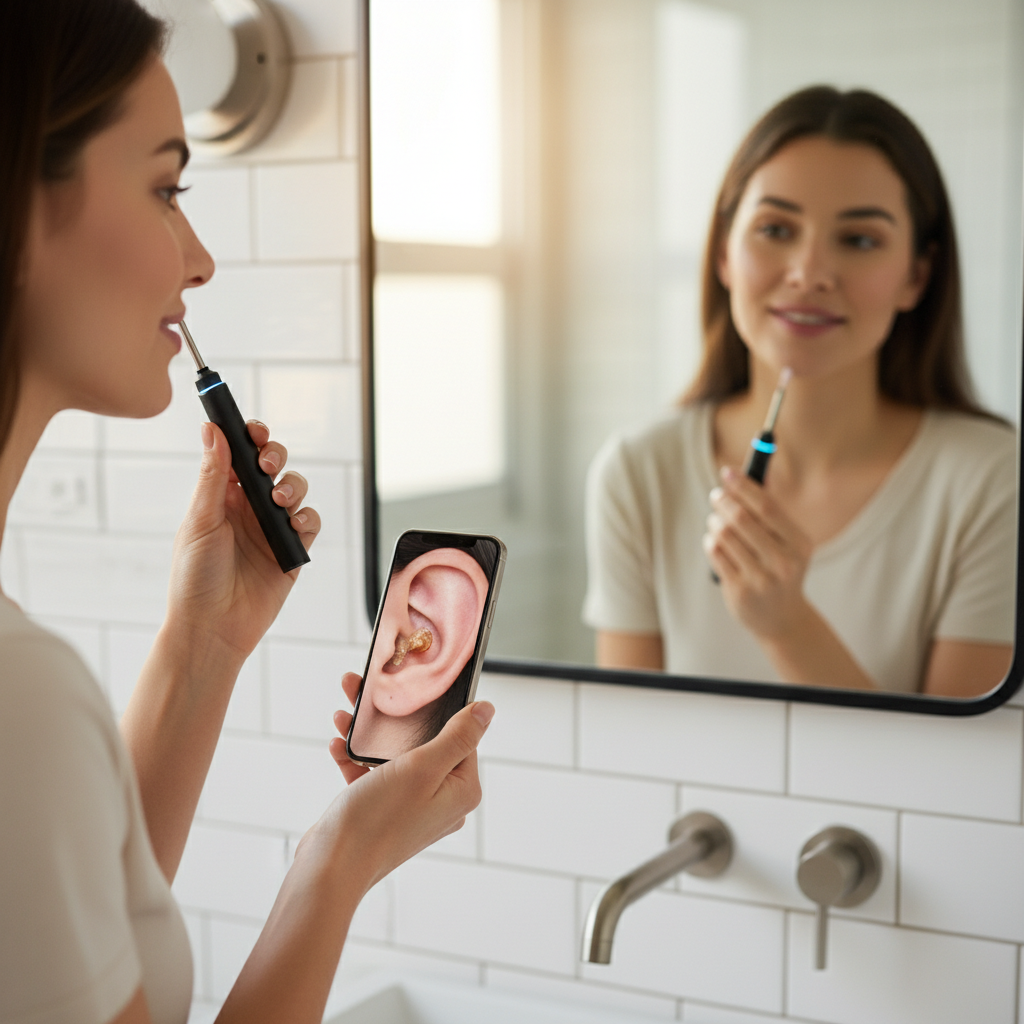 VisionEar™-Nettoyeur d’Oreilles Intelligent HD