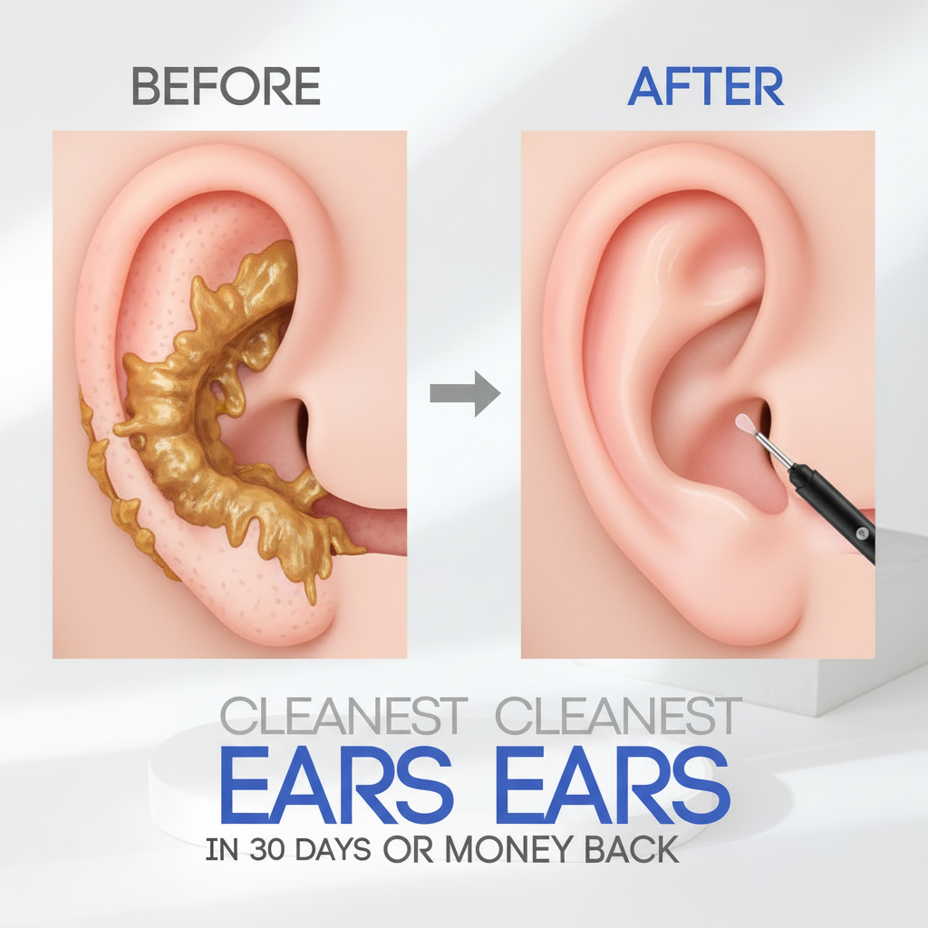 VisionEar™-Nettoyeur d’Oreilles Intelligent HD