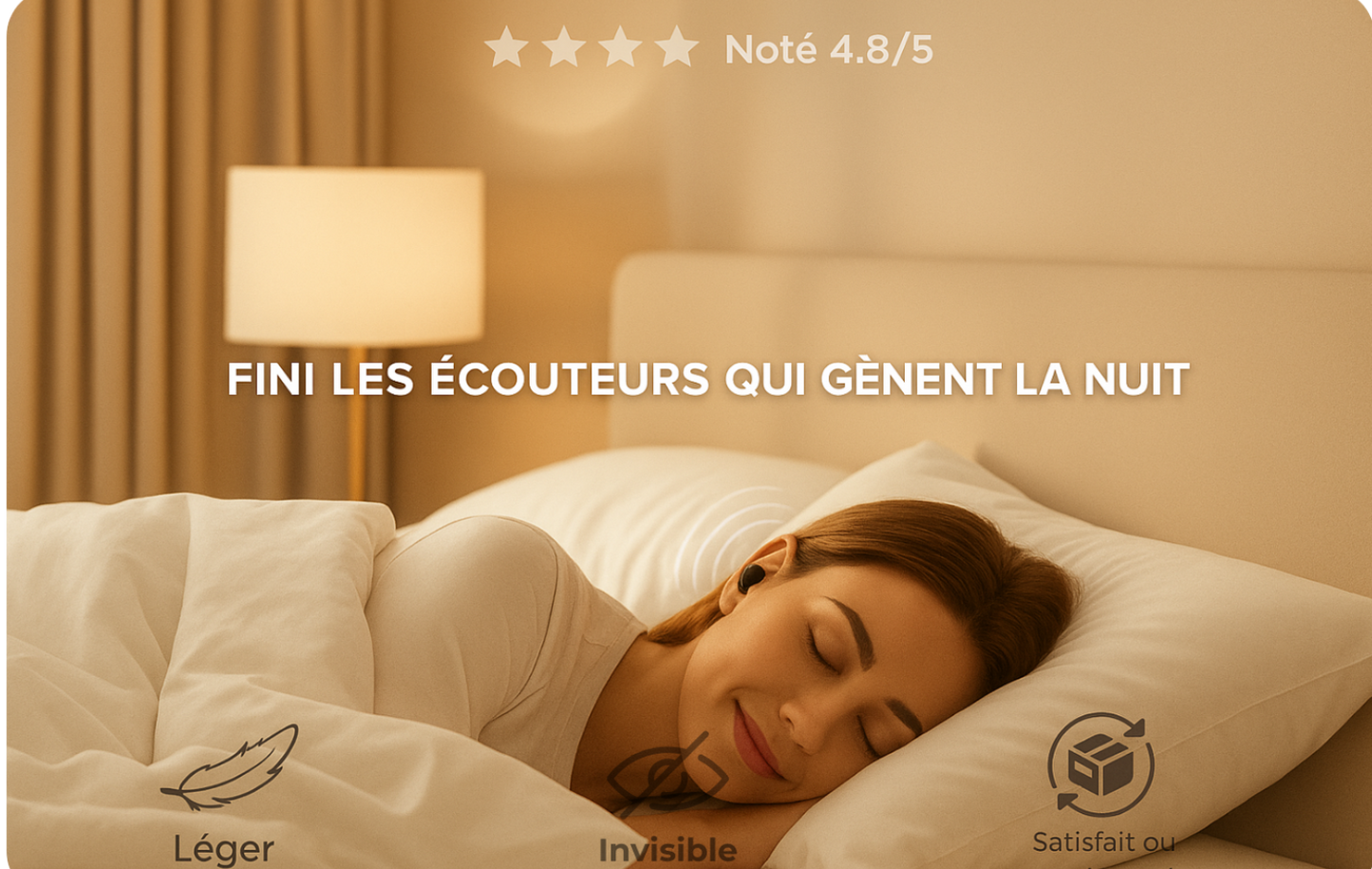 AirWhisper™– Écouteurs Invisibles