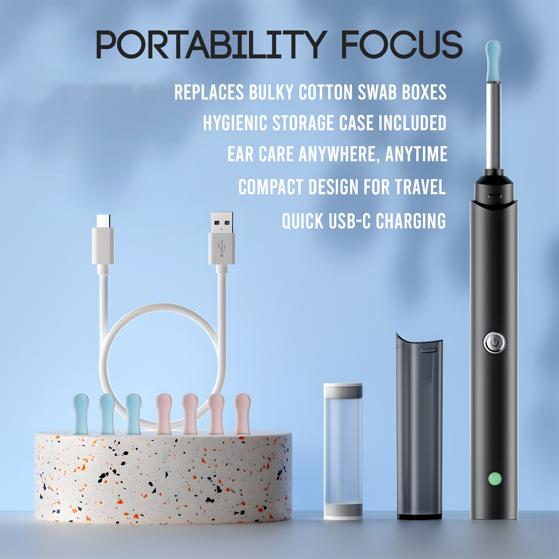 VisionEar™-Nettoyeur d’Oreilles Intelligent HD