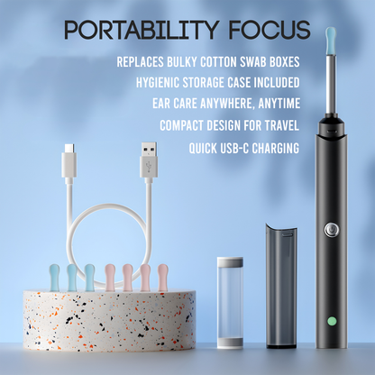 VisionEar™-Nettoyeur d’Oreilles Intelligent HD